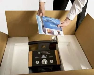 A LifetimeVibe being unboxed
