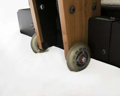 The large wheels on the LifetimeVibe base